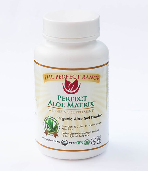Aloe Gel Capsules - Perfect Aloe Matrix Natural Anti-Inflammatory-Perfect Look & Health